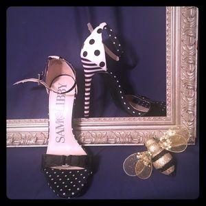 Sam & Libby ankle strap heels